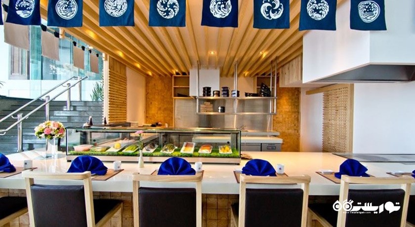 نمایی از رستوران ژاپنی چامو