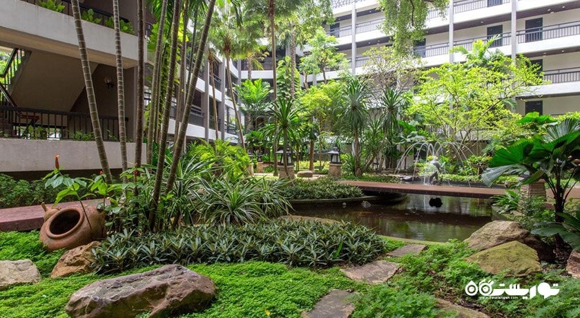 فضای سبز هتل سیام بی شور