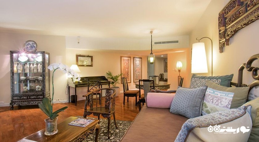 محوطه نشیمن سوئیت دلوکس