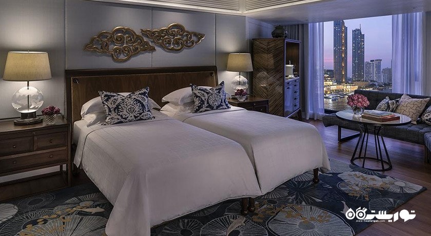 تخت های توئین اتاق دلوکس