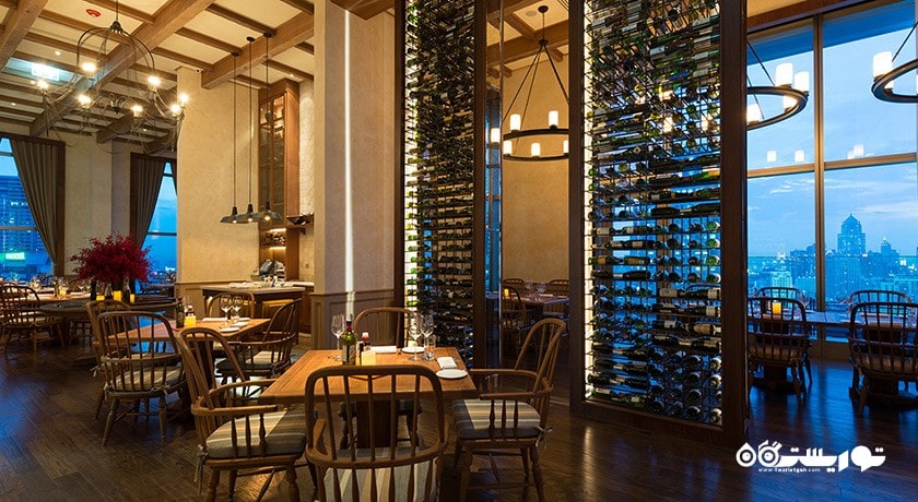 نمایی از رستوران ایتالیایی اتیکو