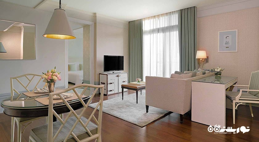 محوطه نشیمن سوئیت یک خوابه