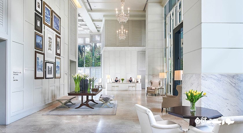 نمای لابی هتل اورینتال رزیدنس بانکوک