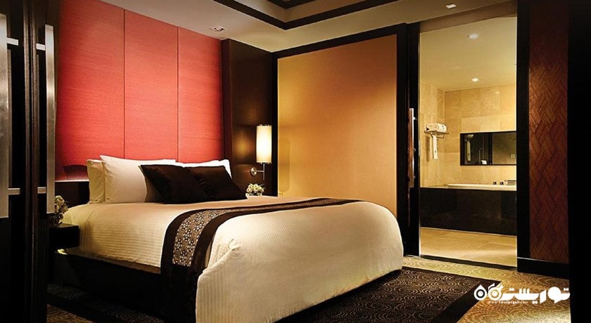نمای تخت بزرگ سوئیت یک خوابه