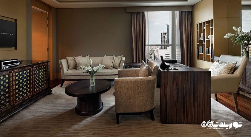 محوطه نشیمن سوئیت پرستیژ