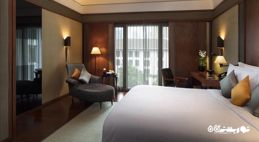 نمای تخت بزرگ اتاق سوپریور