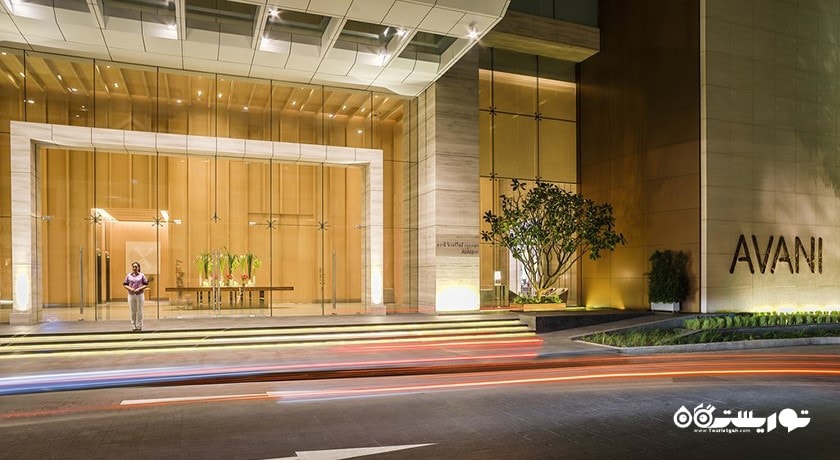 درب ورودی هتل اوانی ریور ساید بانکوک