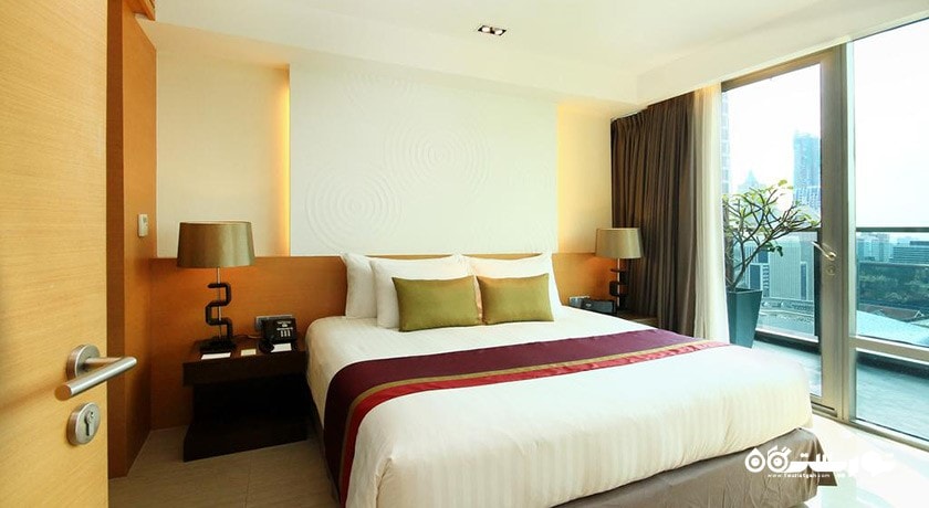 نمای تخت بزرگ سوئیت دوبلکس