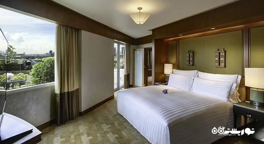 نمای تخت بزرگ سوئیت تراس