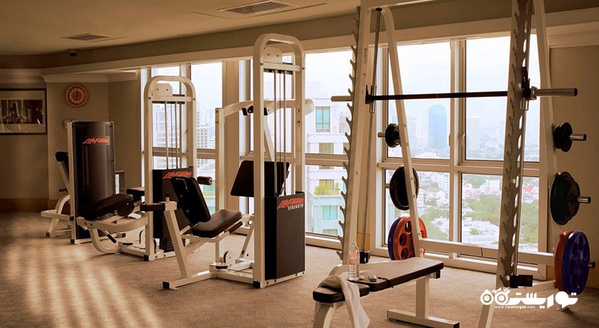 سالن ورزشی هتل آپارتمان مرییت اگزکیوتیو می فر بانکوک