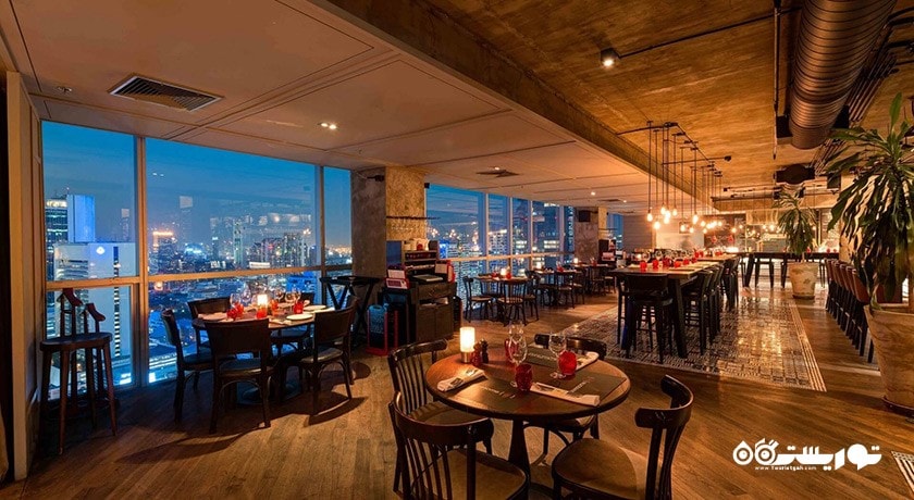 اسکارلن روف تاپ بار اند رستوران