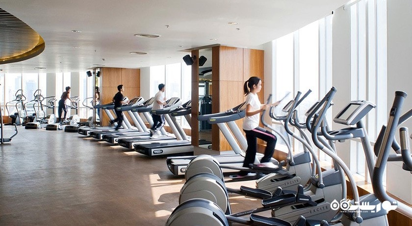 سالن ورزشی هتل سنتارا گرند ات سنترال ورلد