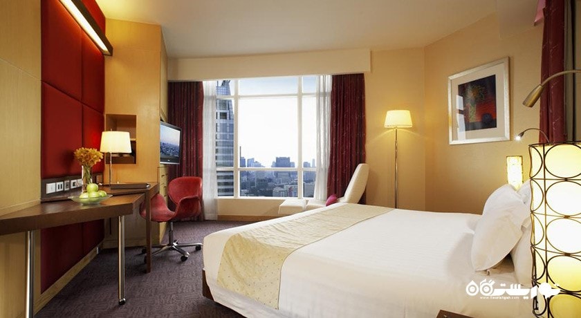 نمای تخت بزرگ اتاق سوپریور