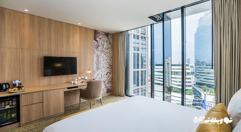 نمای تخت بزرگ اتاق کلاب