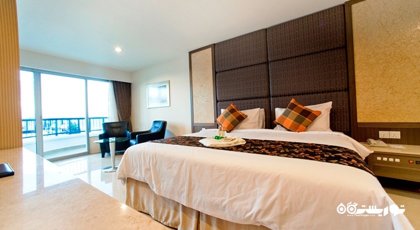 نمای تخت بزرگ سوئیت سه خوابه