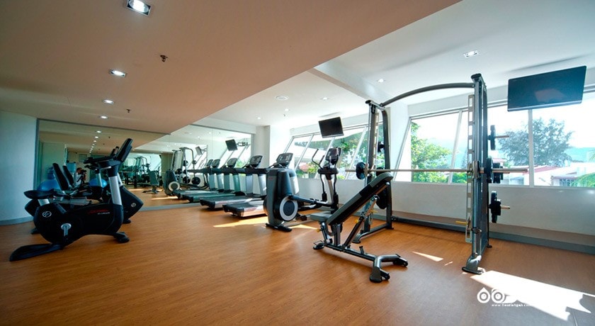 سالن ورزشی هتل فلامینگو بای د بیچ