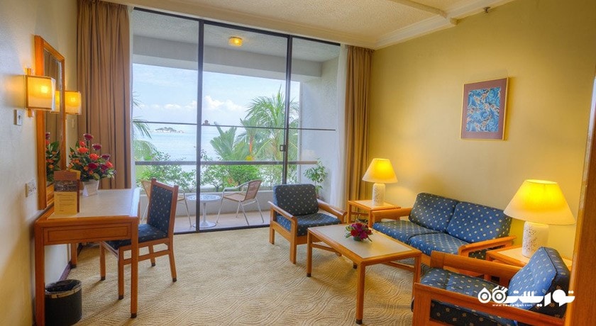 محوطه نشیمن سوئیت تراس