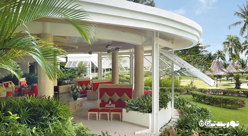 لابی لانج هتل گلدن سندز ریزورت بای شانگری لا