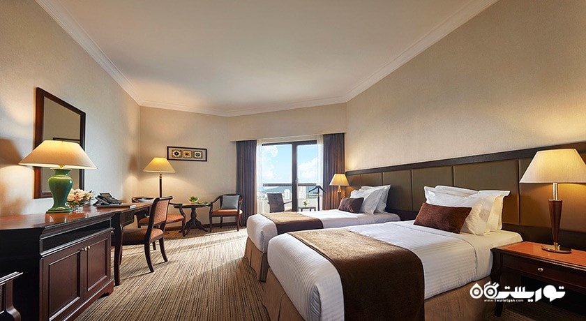 تخت های توئین اتاق دلوکس