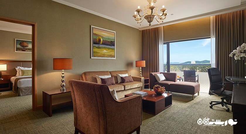 محوطه نشیمن سوئیت سناتور