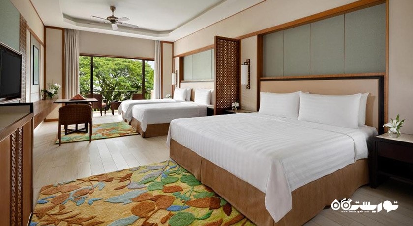 اتاق دلوکس فمیلی هتل شانگری لاز راسا ساینگ
