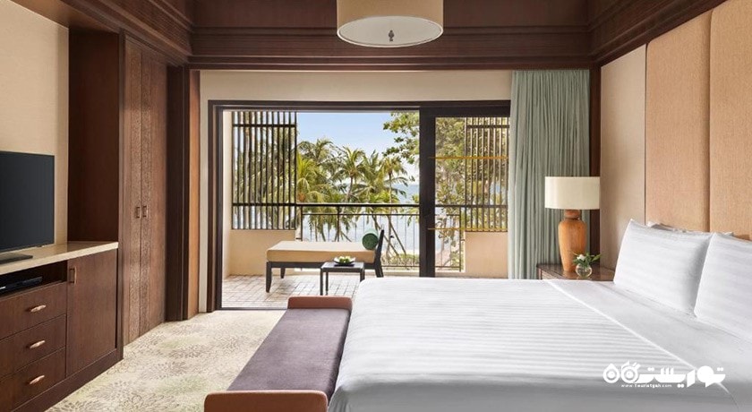 نمای تخت بزرگ سوئیت دلوکس