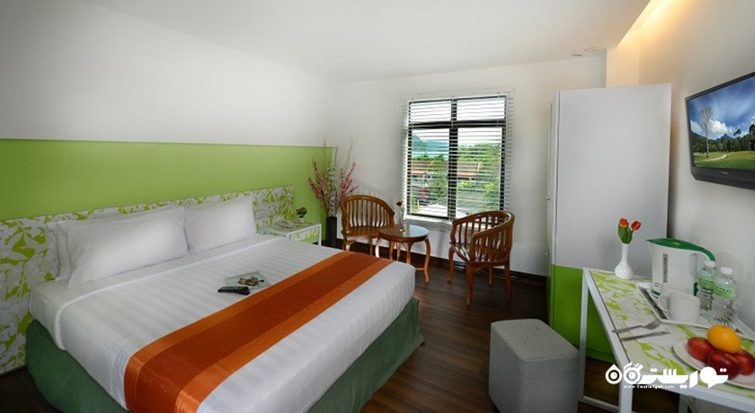 نمای تخت بزرگ اتاق سوپریور