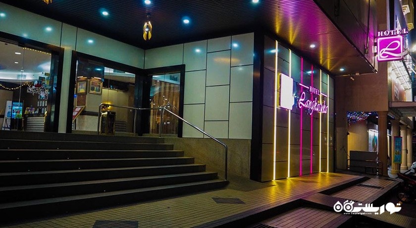 درب ورودی هتل لنگکاسوکا لنکاوی