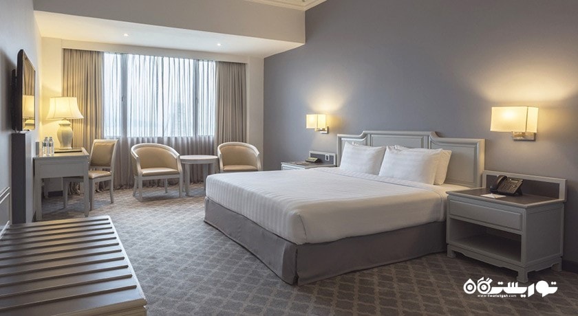 نمای تخت بزرگ اتاق سوپریور