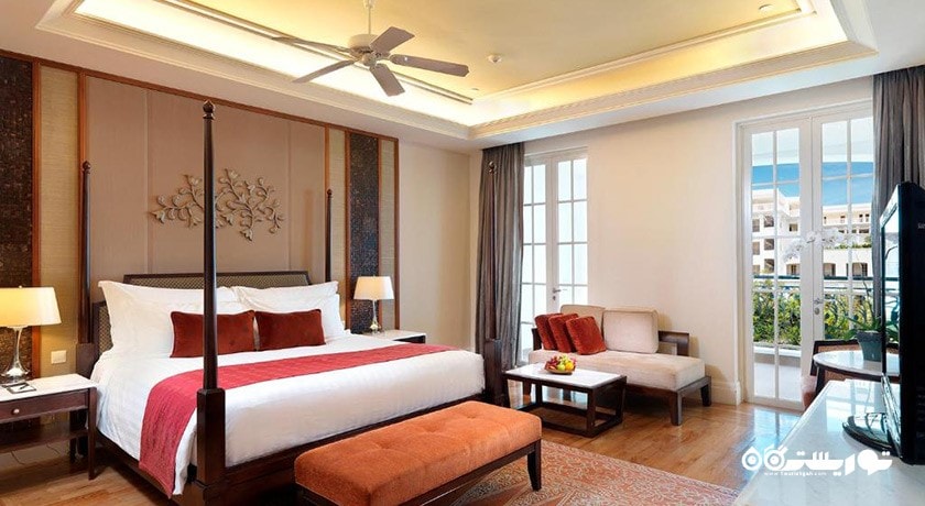 نمای تخت بزرگ اتاق مرچنت