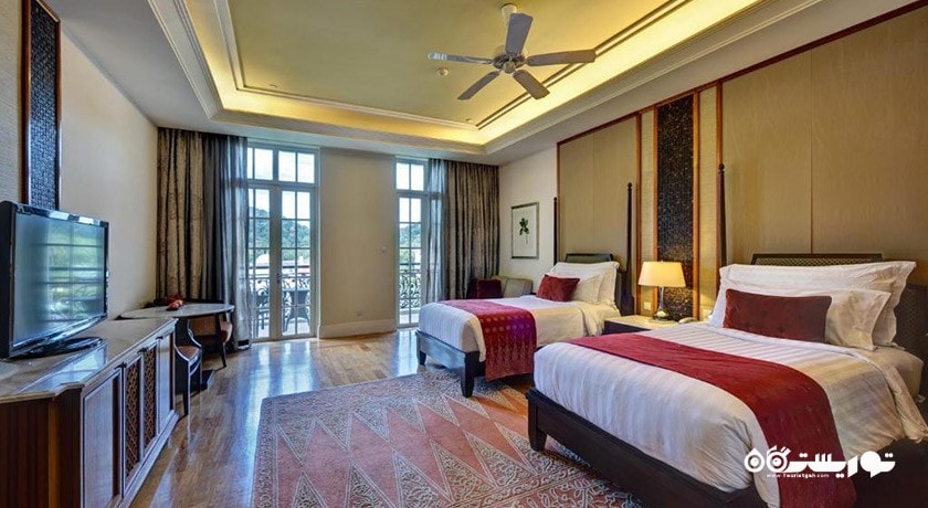 تخت های توئین اتاق مرچنت