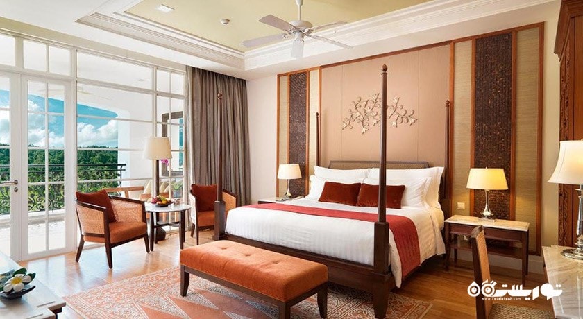 نمای تخت بزرگ اتاق گرند مرچنت