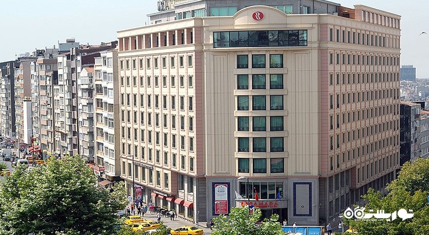 نمای ساختمان هتل رامادا پلازا استانبول سیتی سنتر