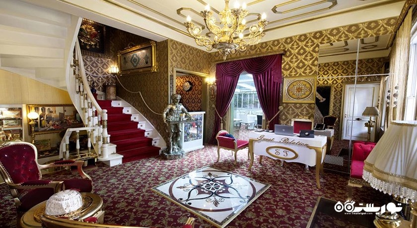 نمای لابی هتل سلطان طوگرا