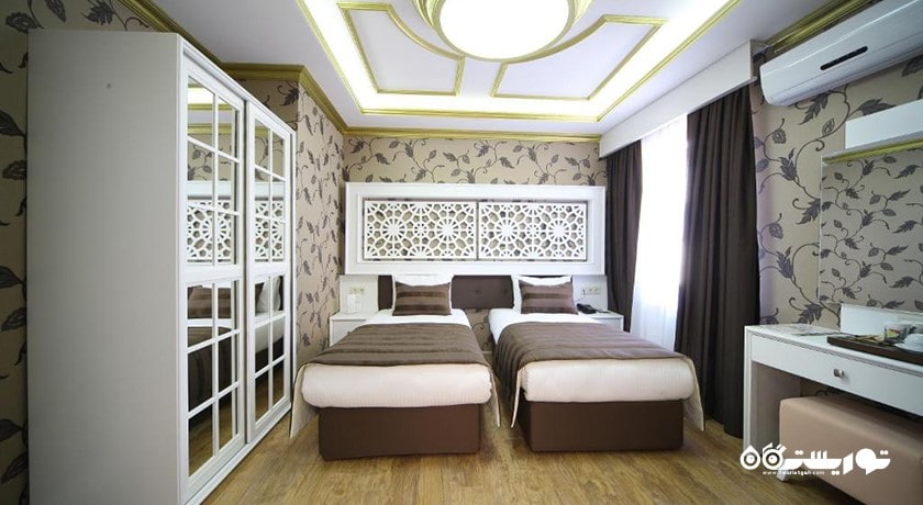 تخت های توئین اتاق دلوکس