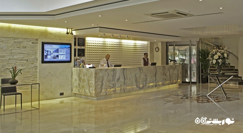 میز پذیرش هتل کنت استانبول