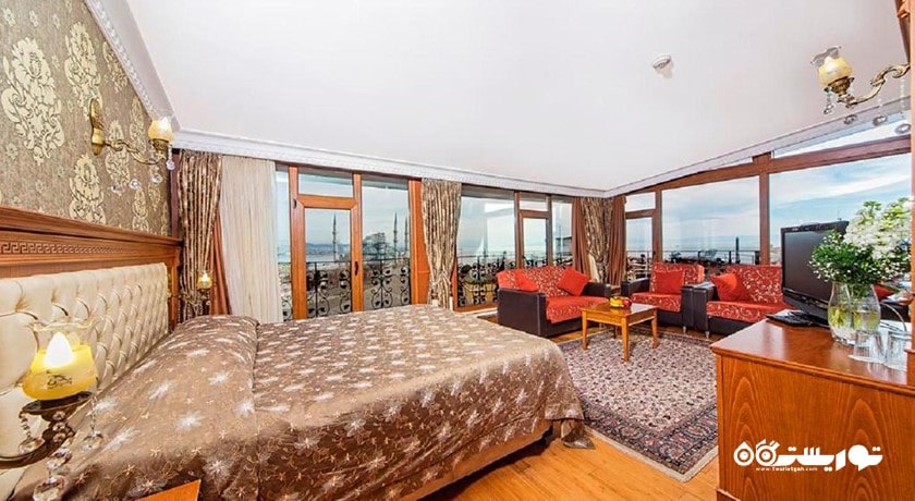 نمای تخت بزرگ سوئیت پرزیدنشال