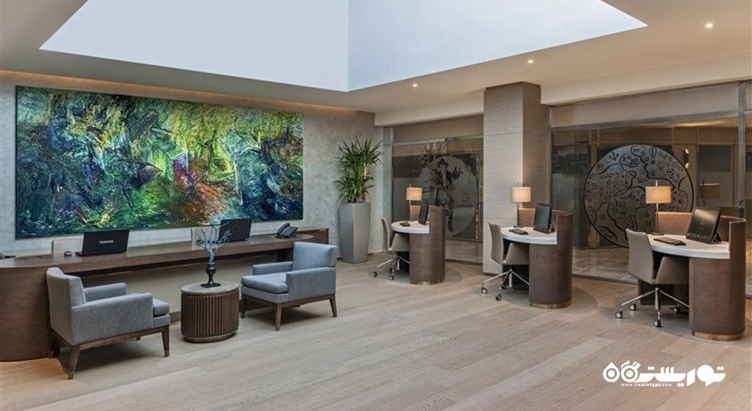 نمای کلی مرکز کسب و کار هتل