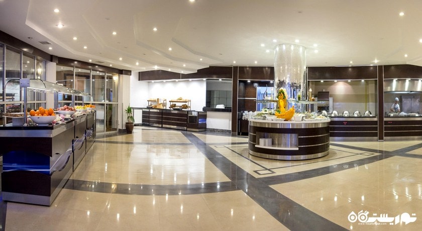 نمای کلی رستوران بوفه باز هتل