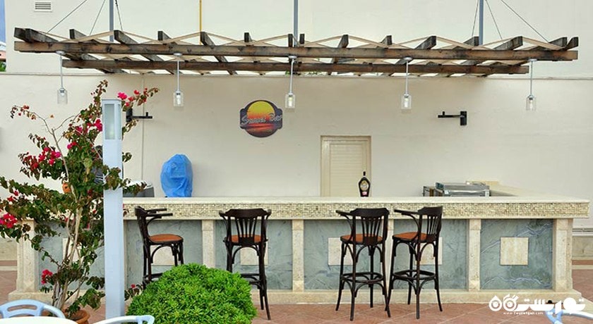 نمای بار سان ست هتل پالوما کلاب سلطان