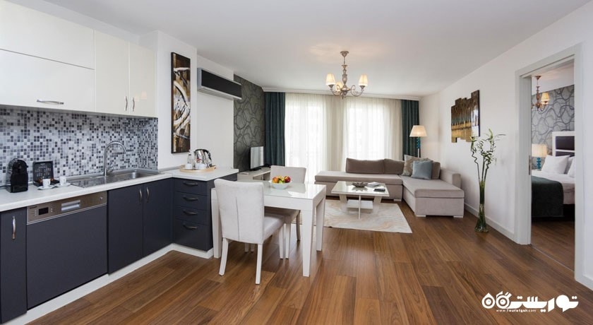 نمای کلی سوئیت دلوکس تک خوابه