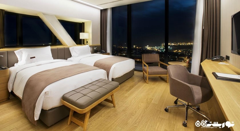 اتاق توئین هتل دبل تری بای هیلتون آوجیلار