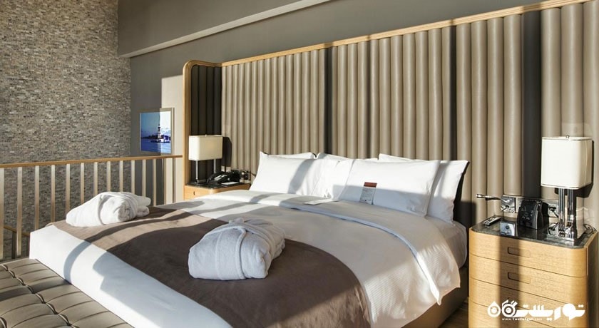 نمای تخت بزرگ سوئیت دوبلکس