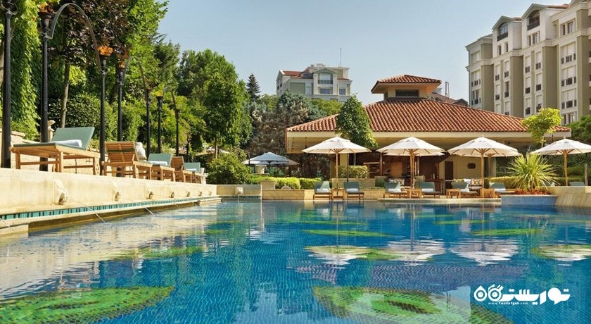 استخر روباز هتل گرند حیات استانبول