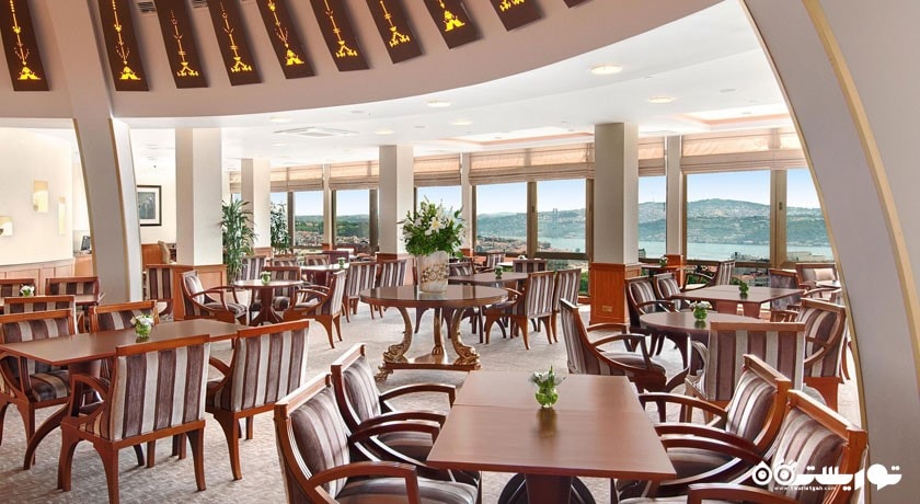 لابی لانج هتل هیلتون استانبول بسفروس