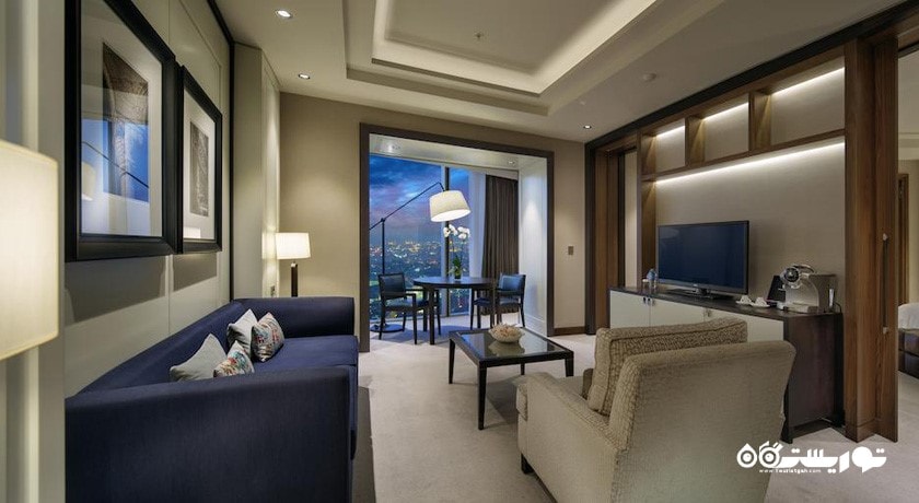 محوطه نشیمن سوئیت تاکسیم