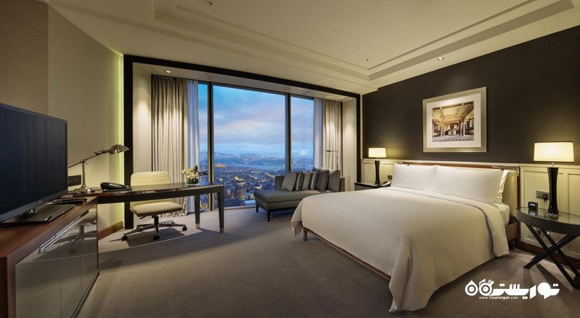 نمای تخت بزرگ اتاق استاندارد