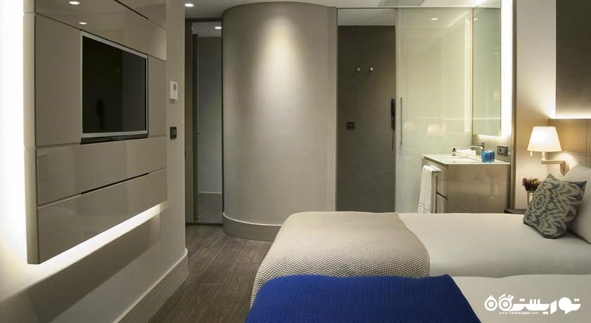 نمای اتاق دلوکس با چشم انداز باغ