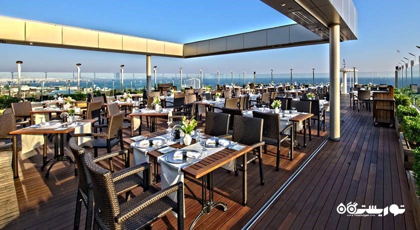 رستوران تراس هتل بست وسترن پلاس دپرزیدنت