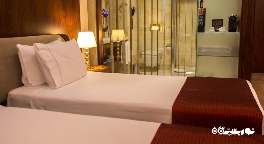 نمای تخت های اتاق اکونومی